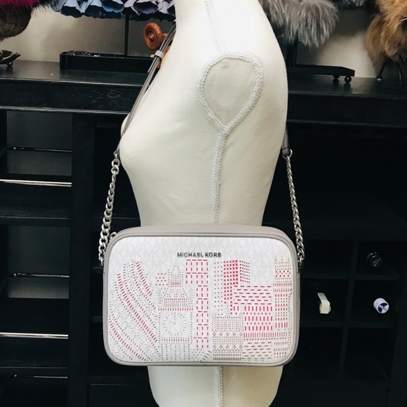 2PCS Micheal Kors London Crossbody Wallet Set - Picture 7 of 8